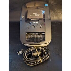 Brother QL-710W Wireless Label Thermal Printer Power Cord USB Cable Working